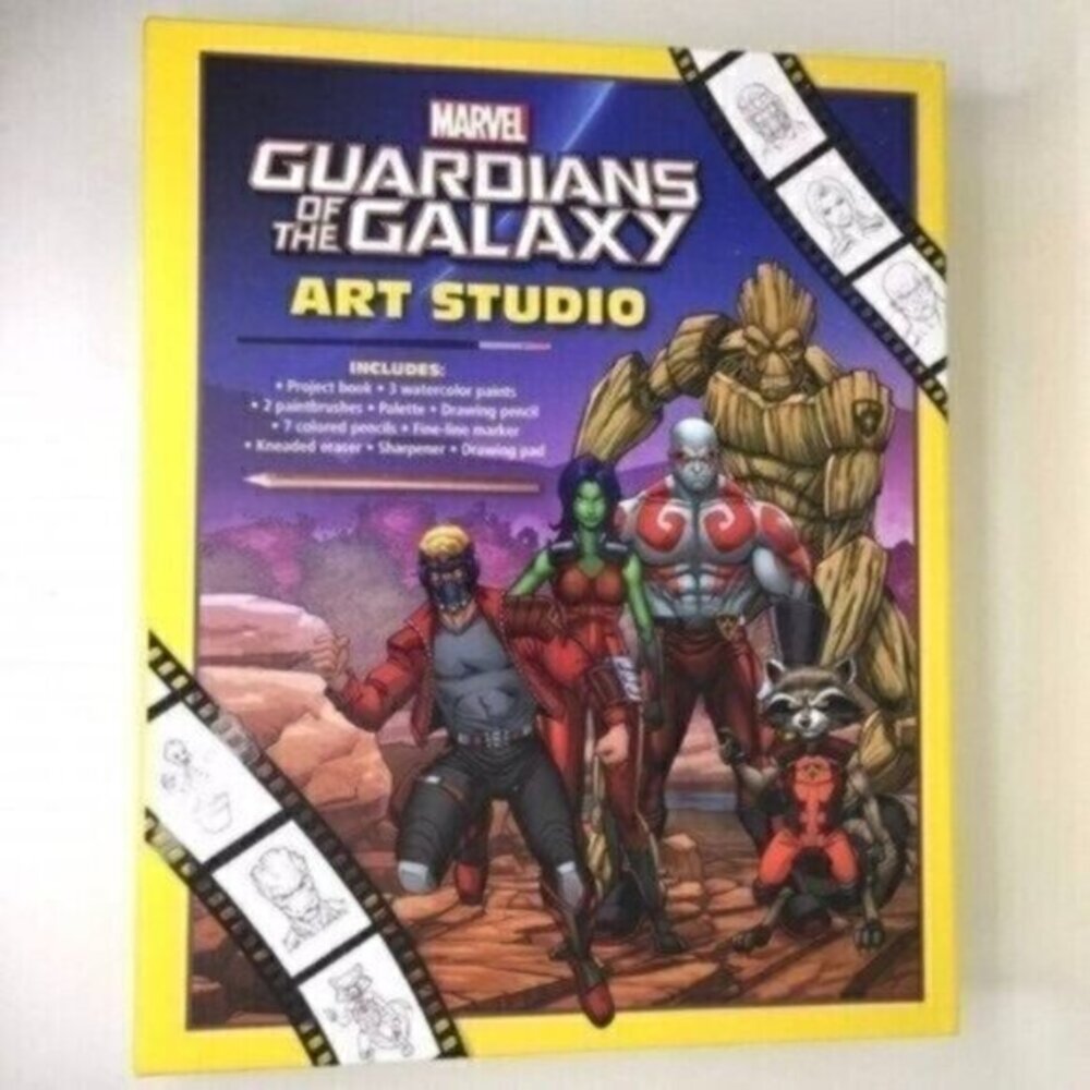 Marvel Guardians of the Galaxy Art Set Studio Drawing Painting Watercolor